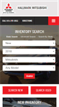 Mobile Screenshot of hallmarkmitsubishi.com